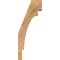 Ekena Millwork 3 1/2"W x 8"D x 20"H Merced Smooth Knee Brace, Western Red Cedar BRC04X08X20MRC00SWR - alternate 4